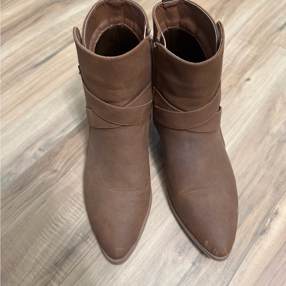 Brown Ankle Boots